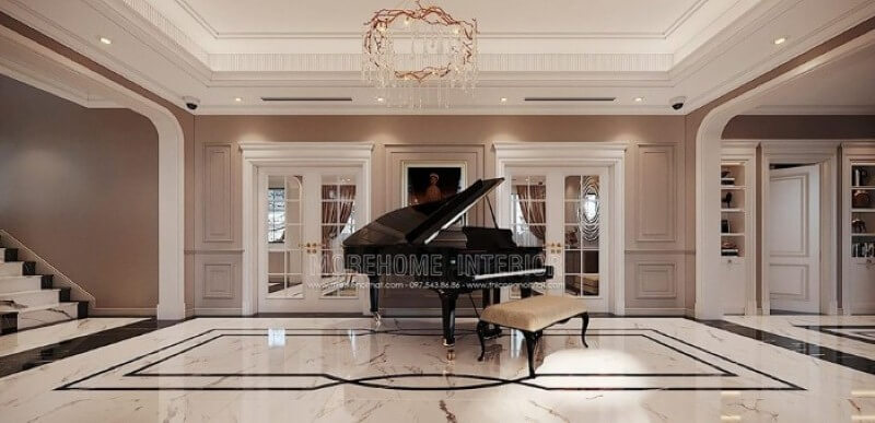 Bố trí nội thất cao cấp tại biệt thự Vinhomes Imperia Hải Phòng Thiết kế nội thất