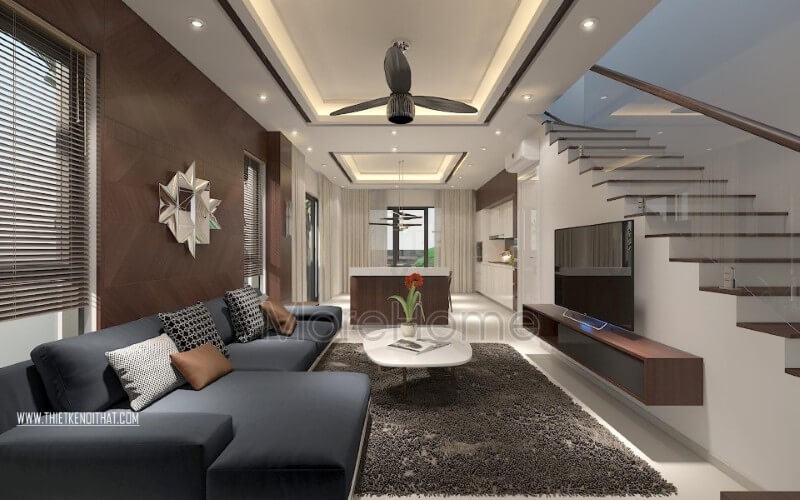 Thiết kế nội thất biệt thự cao cấp, sang trọng