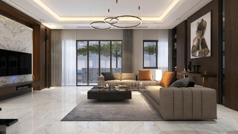 Thiết kế nội thất biệt thự tại Hà Nội