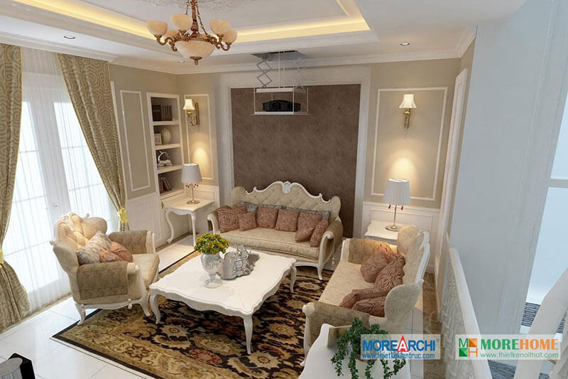 Thiết kế nội thất biệt thự tại Hà Nội