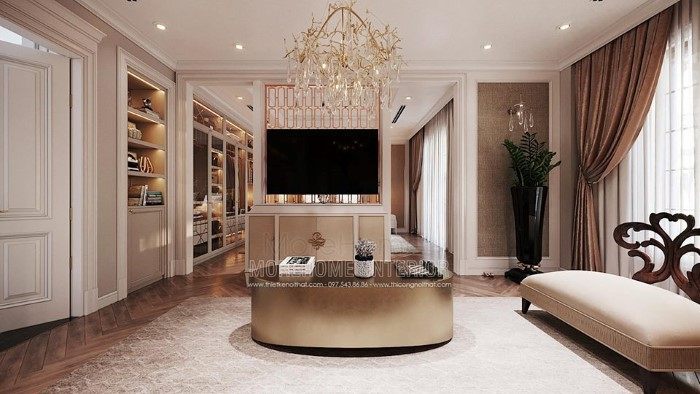 Thiết kế nội thất biệt thự hải phòng