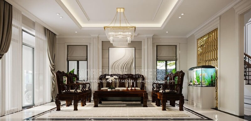 Thiết kế nội thất bệt thự Hà Nội