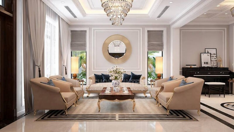 Mẫu nội thất biệt thự đẹp