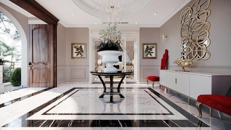 Thiết kế nội thất biệt thự tại Hà Nội