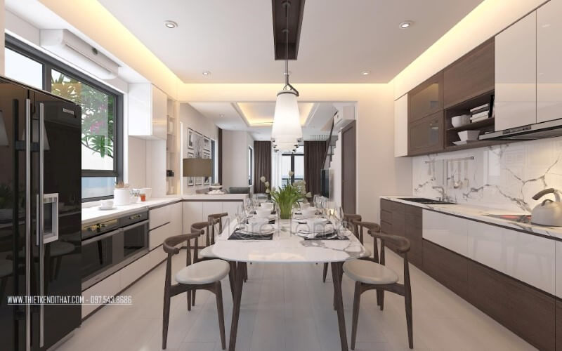 Thiết kế nội thất biệt thự tại Hà Nội