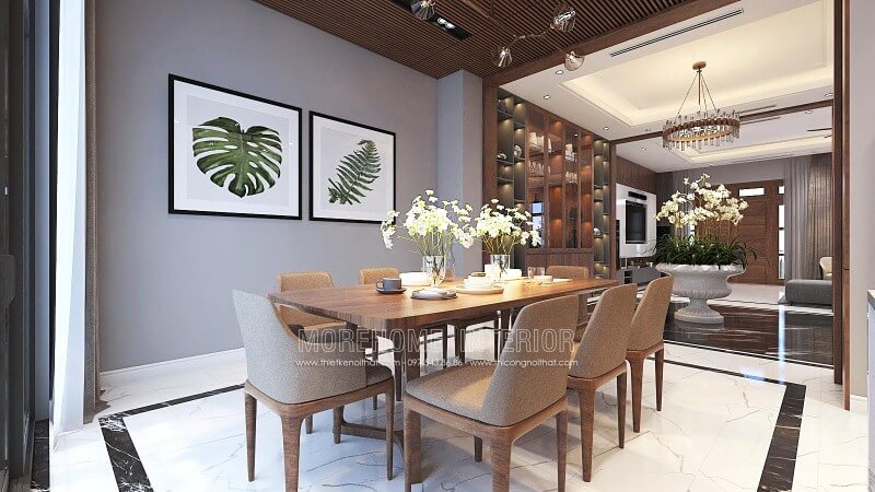 Thiết kế nội thất bệt thự Hà Nội