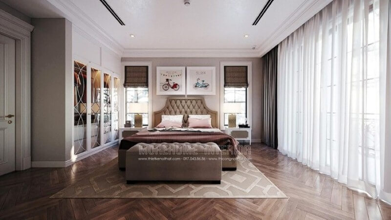 Thiết kế nội thất biệt thự tại Hà Nội