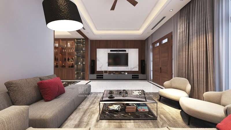 Thiết kế nội thất bệt thự Hà Nội