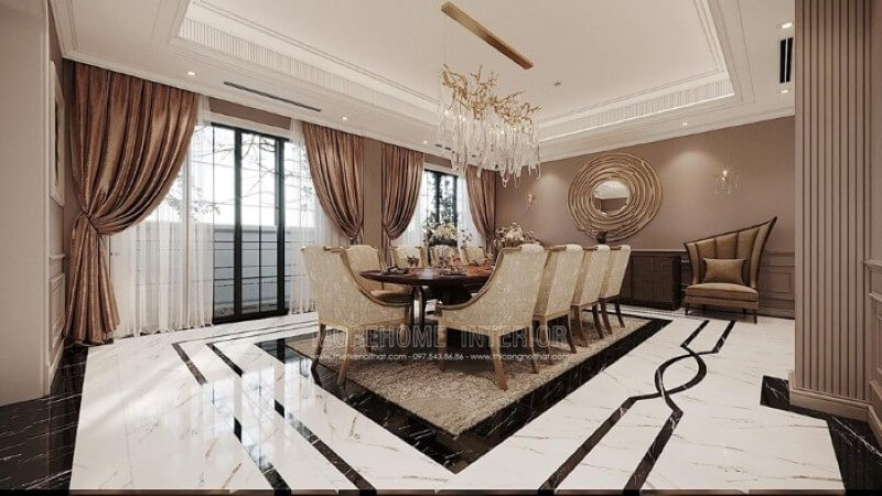 Thiết kế nội thất biệt thự tại Hà Nội