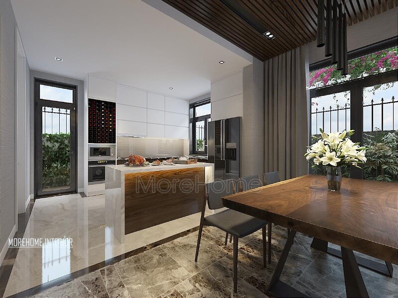 Thiết kế nội thất bệt thự Hà Nội