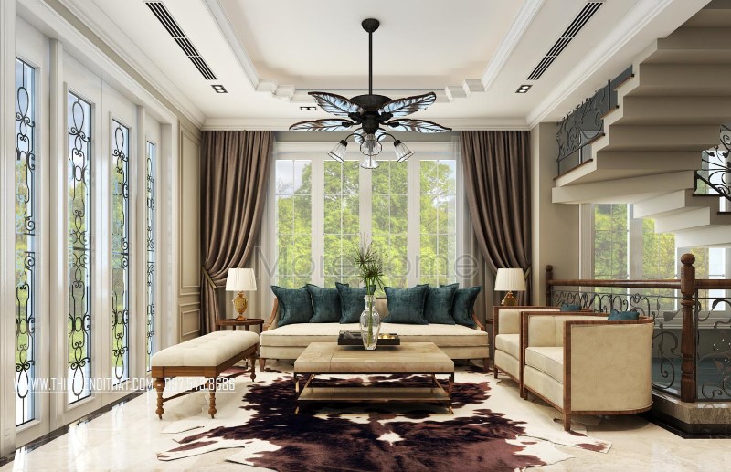 Thiết kế nội thất biệt thự
